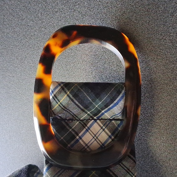 J.Crew M/L Cotton Tartan Plaid Belt New! Message W/ Requests! - Picture 2 of 8